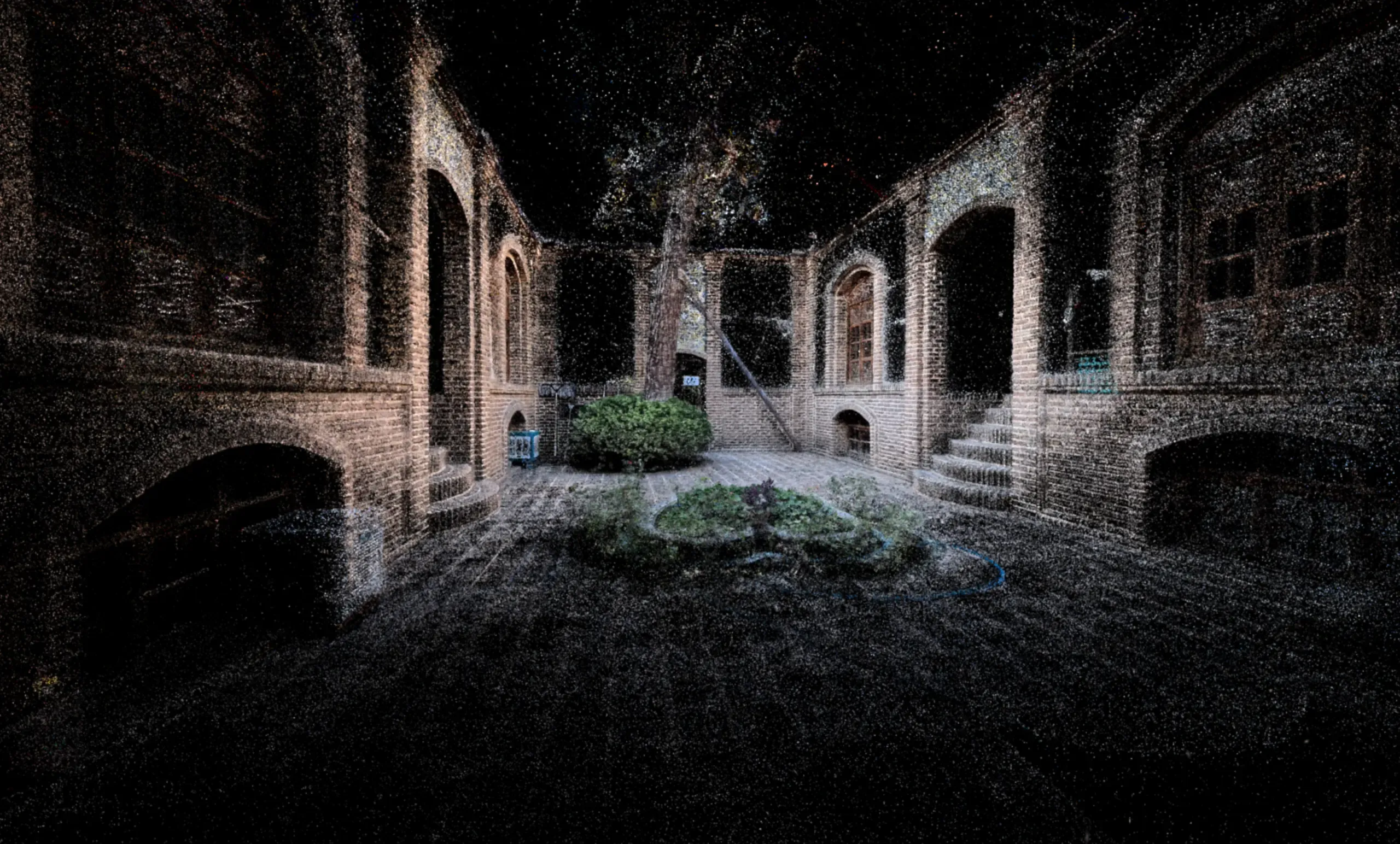 The Heart of the House, Central Courtyard